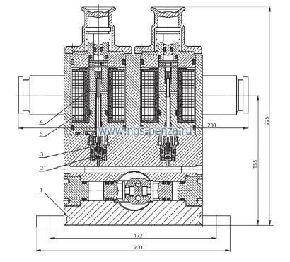 Схема клапана Т 055.077М 