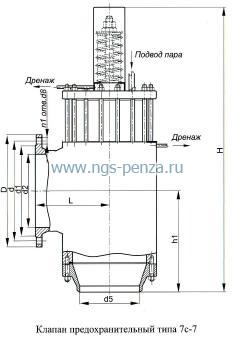 Схема клапана 7с-7-1 