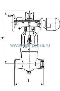 Задвижка клиновая двухдисковая 882-300-Э 