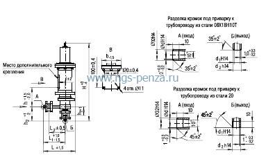 Схема клапана УФ 53051-025И1