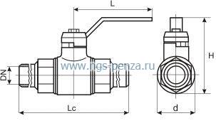 Схема крана ГШК 15С-25 