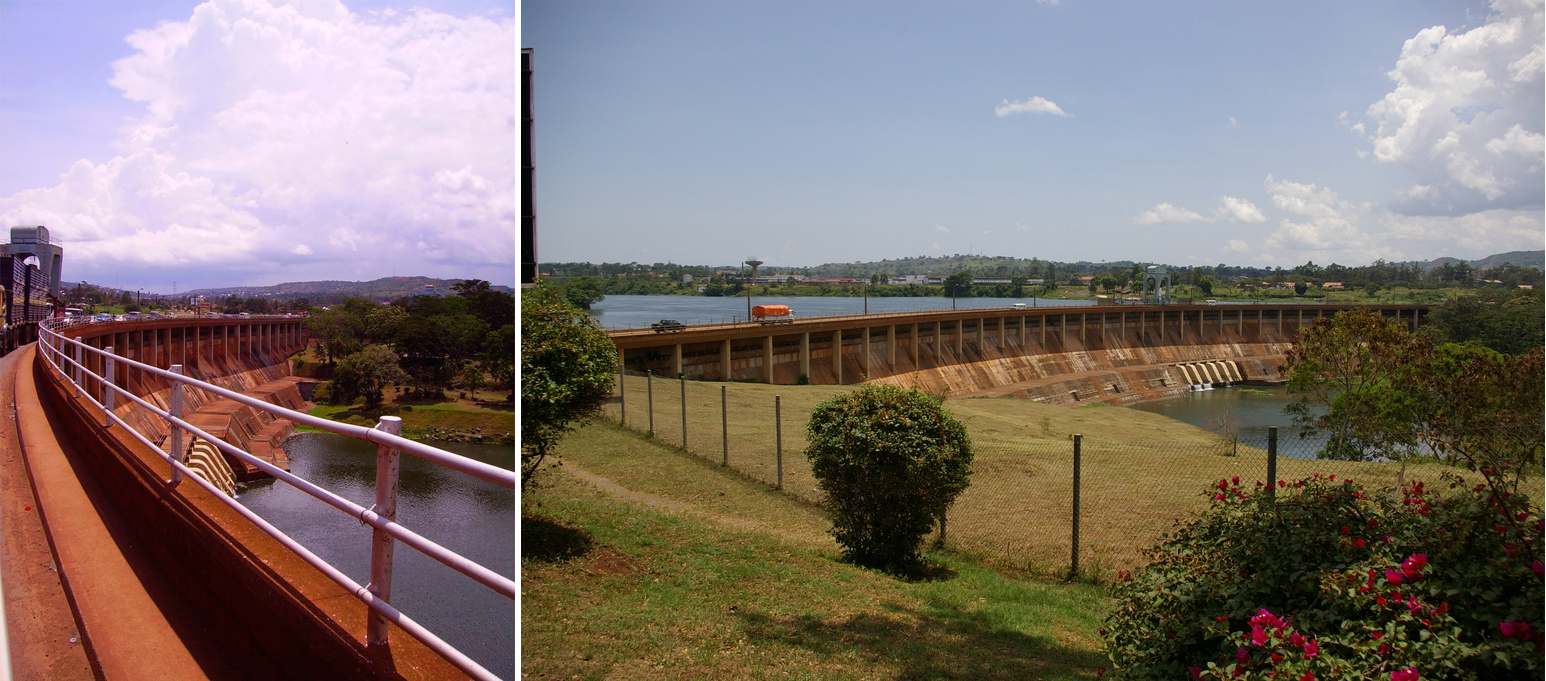 Водохранилище Виктория, р. Нил (Уганда, ГЭС «Оуэн-Фолс»)